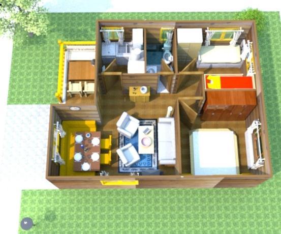 스탐스리에드 Blockhaus Hedwig 빌라 객실 사진